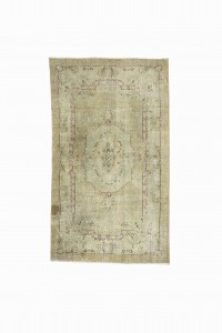 Low Pile Oushak Rug 4x7 Feet 118,202 - Oushak Rug $i