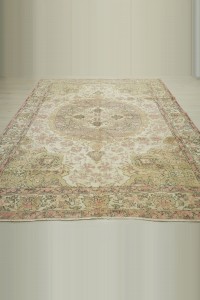 Low Pile Turkish Rug 7x10 Feet 213,293 - Oushak Rug $i