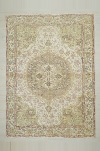Low Pile Turkish Rug 7x10 Feet 213,293 - Oushak Rug $i