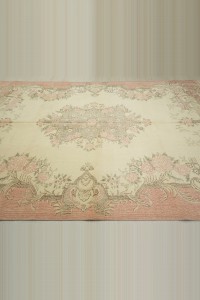 Medallion Pattern Oushak Rug 7x10 Feet 214,312 - Oushak Rug $i