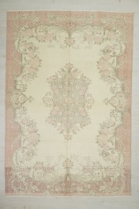 Medallion Pattern Oushak Rug 7x10 Feet 214,312 - Oushak Rug $i
