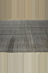 Mid Century Modern Turkish Gray Rug 7x12 212,359 - Grey Turkish Rug $i