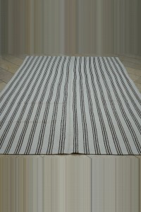 Midcentury Modern Turkish Kilim Rug 7x10 Feet 220,305 - Turkish Natural Rug  $i