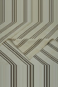 Minimalist Decor Striped Rug 7x8 Feet 220,249 - Turkish Natural Rug  $i