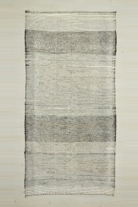 Grey Turkish Rug Minimalist Decor Turkish Kilim Rug 4x9 137,284