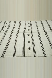 Minimalist Decor Vintage Hemp Rug 6x11 Feet 185,342 - Turkish Hemp Rug  $i