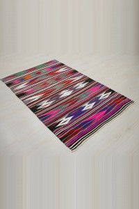 Minimalist Stripe Kilim Rug  104,169 - Turkish Kilim Rug  $i