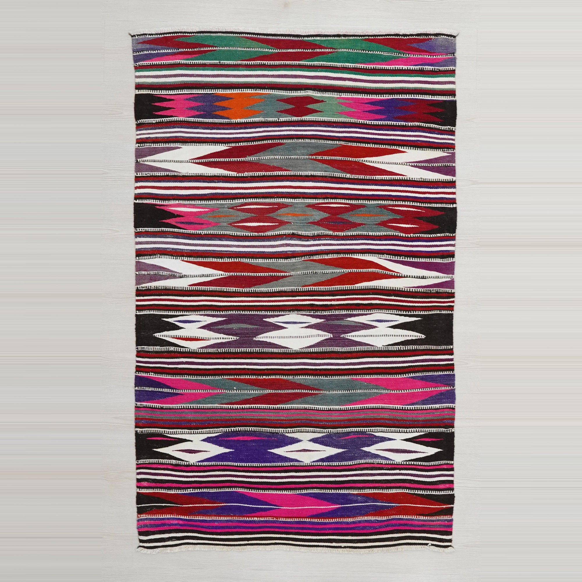 Minimalist Stripe Kilim Rug  104,169 - Turkish Kilim Rug
