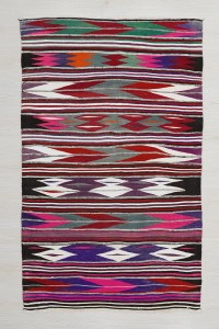 Turkish Kilim Rug Minimalist Stripe Kilim Rug  104,169