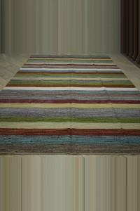 Modern Turkish Kilim Rug 9x12 282,372 - Grey Turkish Rug  $i