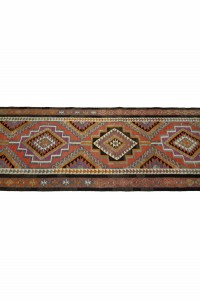 Modern Turkish Kilim Rug Runner 3x12 Feet 95,352 - Turkish Rug Runner  $i