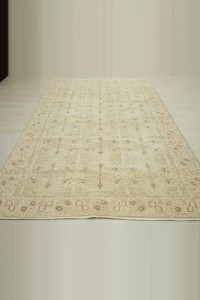 Modern Vintage Oushak Carpet Rug 6x9 Feet 166,280 - Oushak Rug $i