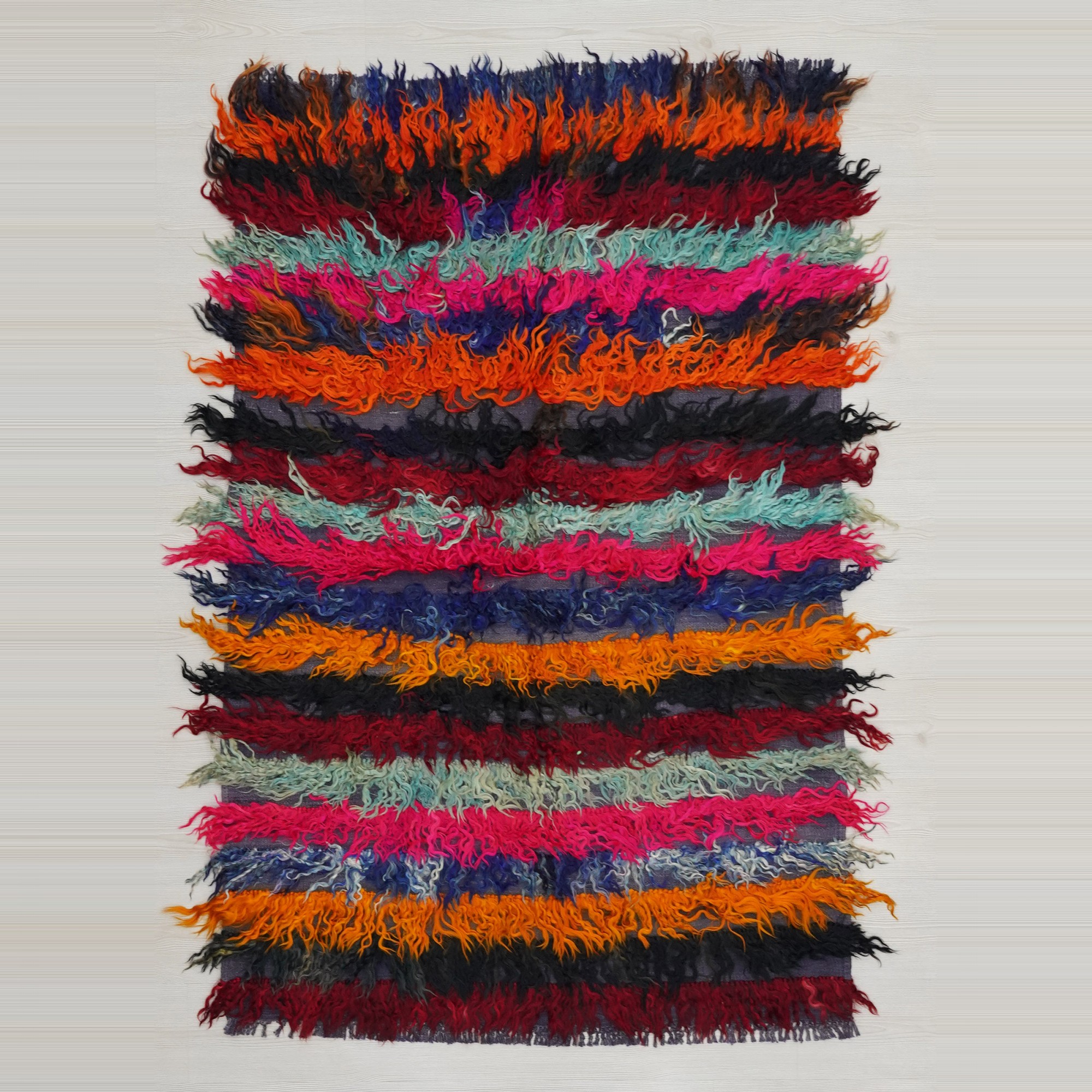 Multi Colors Sivas Filikli Tulu Rug  122,187 - Turkish Kilim Rug