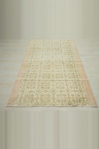 Muted Area Rug 4x6 Feet 108,182 - Oushak Rug $i