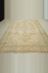 Muted Colors Oushak Carpet Rug 7x11 206,319 - Oushak Rug  $i