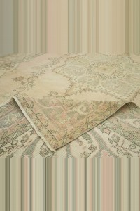 Muted Colors Oushak Carpet Rug 7x11 206,319 - Oushak Rug  $i