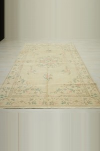 Muted Oushak Rug 5x8 Feet 158,255 - Oushak Rug $i