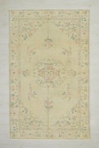 Muted Oushak Rug 5x8 Feet 158,255 - Oushak Rug $i