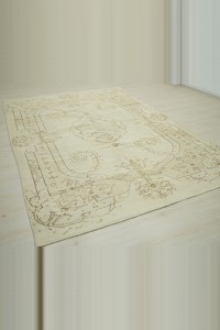 Muted Oushak Rug 6x9 187,272 - Oushak Rug $i