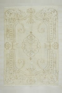 Muted Oushak Rug 6x9 187,272 - Oushak Rug $i