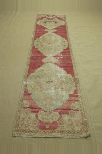 Narrow Turkish Oushak Runner Rug 2x10 Feet 66,296 - Turkish Rug Runner  $i