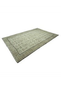 Natural Beige Brown Turkish Carpet Rug 7x10 Feet  216,312 - Oushak Rug  $i
