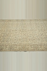Natural Colors Vintage Oushak Rug 5x9 Feet 160,266 - Oushak Rug $i
