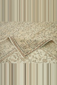 Natural Colors Vintage Oushak Rug 5x9 Feet 160,266 - Oushak Rug $i