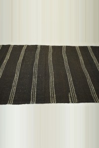 Natural Goat Hair Kilim Rug 4x11 130,330 - Goat Hair Rug $i