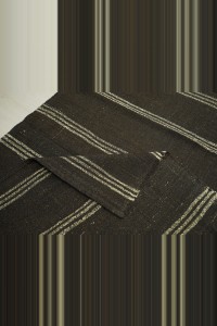 Natural Goat Hair Kilim Rug 4x11 130,330 - Goat Hair Rug $i