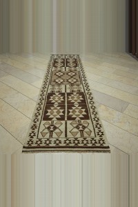 Natural Kilim Rug Runner 3x11 Feet 92,343 - Turkish Rug Runner  $i
