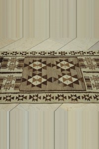 Natural Kilim Rug Runner 3x11 Feet 92,343 - Turkish Rug Runner  $i
