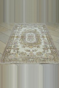 Natural Oushak Rug 4x7 Feet 122,210 - Oushak Rug  $i