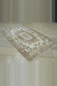 Natural Oushak Rug 4x7 Feet 122,210 - Oushak Rug  $i
