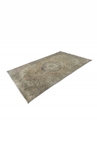 Navy Beige Turkish Oushak Rug 6x10 Feet 184,302 - Oushak Rug $i