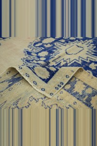 Navy Blue Old Oushak Rug,6x9 188,270 - Oushak Rug $i
