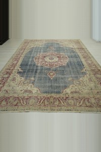 Navy Blue Oushak Area Rug 8x11 Feet 237,340 - Oushak Rug $i