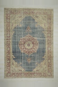 Navy Blue Oushak Area Rug 8x11 Feet 237,340 - Oushak Rug $i
