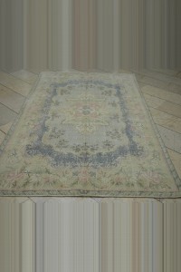Navy Blue Oushak Rug 5x8 Feet 154,250 - Oushak Rug $i