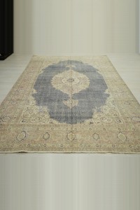 Navy Blue Oushak Rug,6.5x10 200,302 - Oushak Rug $i