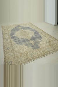 Navy Blue Oushak Rug 7x10 201,316 - Oushak Rug $i