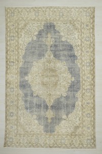 Navy Blue Oushak Rug 7x10 201,316 - Oushak Rug $i