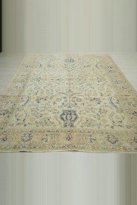 Navy Blue Oushak Rug 7x10 Feet 209,297 - Oushak Rug $i