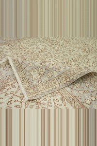 Neutral Area Rug 5x8 Feet 165,248 - Oushak Rug $i