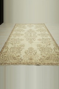 Neutral Colors Turkish Rug 6x9 171,281 - Oushak Rug $i