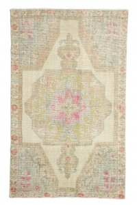 Neutral Oushak Rug 4x7 Feet 121,198 - Oushak Rug  $i