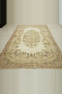 Neutral Oushak Rug 6x10 Feet 186,290 - Oushak Rug $i