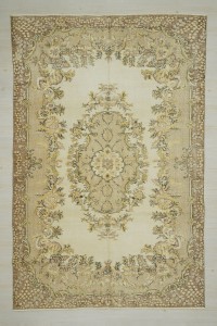 Neutral Oushak Rug 6x10 Feet 186,290 - Oushak Rug $i