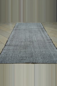 Neutral Turkish Kilim Area Rug 5x10 Feet 161,313 - Grey Turkish Rug $i
