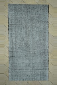 Grey Turkish Rug Neutral Turkish Kilim Area Rug 5x10 Feet 161,313
